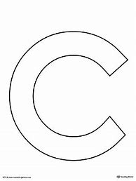 Image result for Free Printable Letter C Template