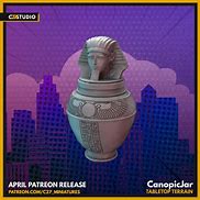 Image result for Canopic Porcline Jar