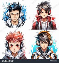 Image result for Anime Boy Gaming Logo