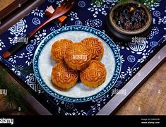 Image result for Moon Cake Egg Yolk