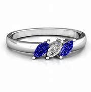 Image result for Yellow Gold Birthstone Rings