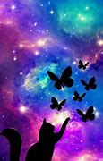 Image result for Cat and Butterfly Wallpaper