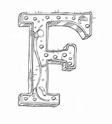 Image result for Letter F Drawing