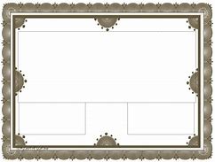 Image result for Blank Award Certificate