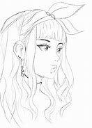 Image result for Anime Line Art Tracing Practice