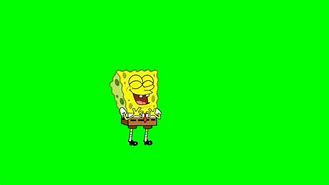 Image result for Spongebob TV Greenscreen