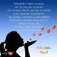 Image result for Poema Para Papa Cortos