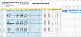 Image result for Gantt Chart Excel