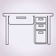 Image result for Empty Desk Clip Art