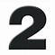 Image result for Printable Bold Number 4