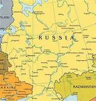 Image result for Western Russia Map