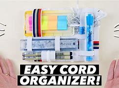 Image result for DIY Cable Organizing Desk