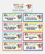 Image result for Birthday Coupon Template PDF