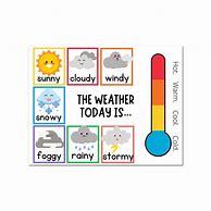 Image result for Weather Chart Kindergarten Printable