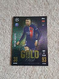 Image result for Gold Dust Mbappe Card