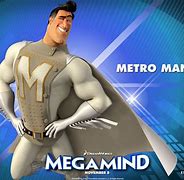 Image result for Megamind Metro Man 4K