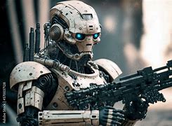 Image result for Military Robot with Gun