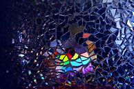 Image result for Broken Mirror Glass Art