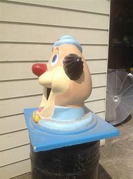 Image result for Clown Head Trash Can Lid