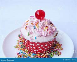 Image result for Cupcake Vanilla Pink