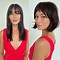 Image result for Short Graduated Bob with Bangs