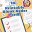 Image result for Free Printable Business Order Forms