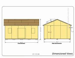 Image result for 16 X 20 Shed Plans