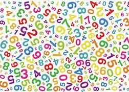 Image result for White Numbers Images