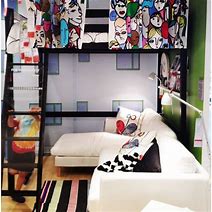 Image result for IKEA Loft Bed Bedroom Ideas