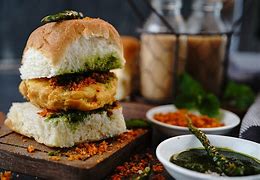 Image result for Vada Pav Aesthetic Pics