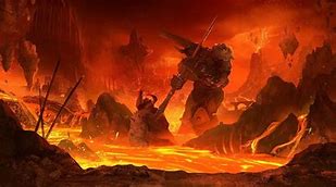 Image result for Doom Eternal Art Black and White