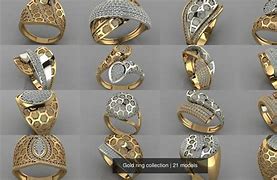 Image result for Gold Ring Collection