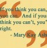 Image result for Mary Kay Quotes