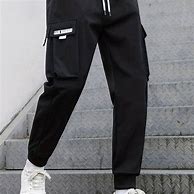 Image result for Black Temu Pants