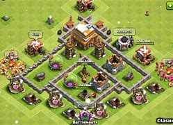 Image result for Coc Th 4 Base