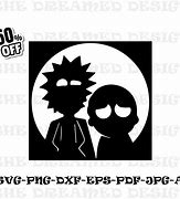 Image result for Rick and Morty Shirt SVG