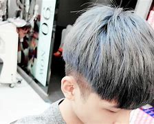 Image result for Ash Blue and Black Hair