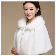 Image result for Faux Fur Winter Cape