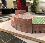 Image result for Soccer Stadium Papercraft