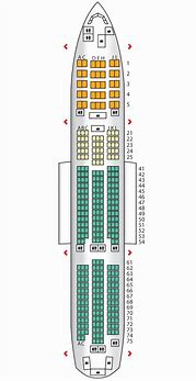 Image result for Aircraft 777-300ER Seating-Chart