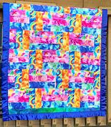 Image result for Tie Dye Fabric Quilt