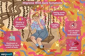 Image result for Migraine with Aura Stroke