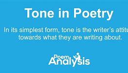 Image result for Tone Words for Poems