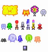 Image result for BFDI Sprites