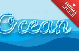 Image result for Ocean Text