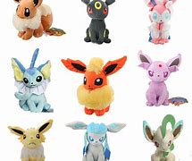 Image result for Pokemon Eeveelution Plushies