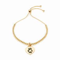 Image result for Gold Paw Print Charm Bracelet