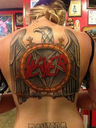 Image result for Slayer Band Tattoo