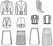 Image result for Scottish Kilt Sewing Patterns