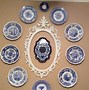 Image result for Blue and White Toile Plates